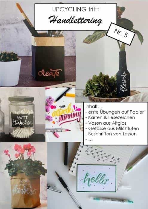 5 Upcycling trifft Handlettering
